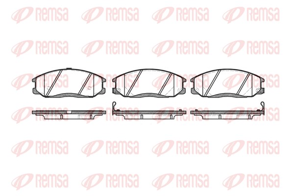 Brake Pad Set, disc brake (0771.22)
