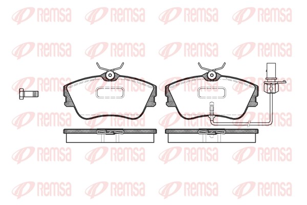 Brake Pad Set, disc brake (0480.21)