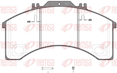Brake Pad Set, disc brake (JCA 498.30)