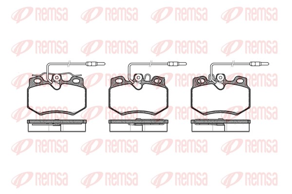 Brake Pad Set, disc brake (0170.24)