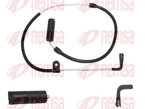 Warning Contact, brake pad wear (001024)
