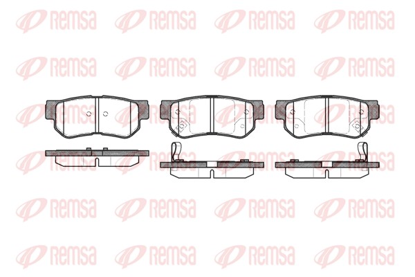 Brake Pad Set, disc brake (0746.02)
