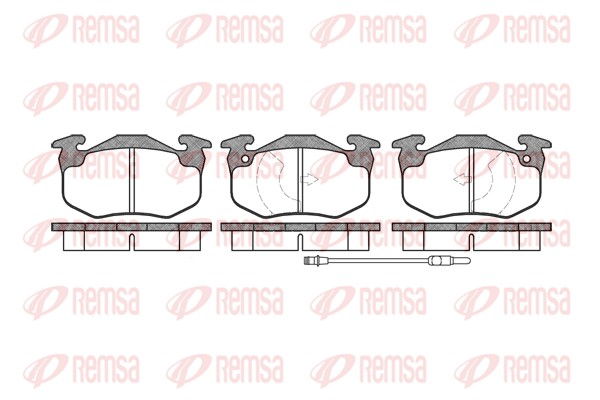 Brake Pad Set, disc brake (0144.02)