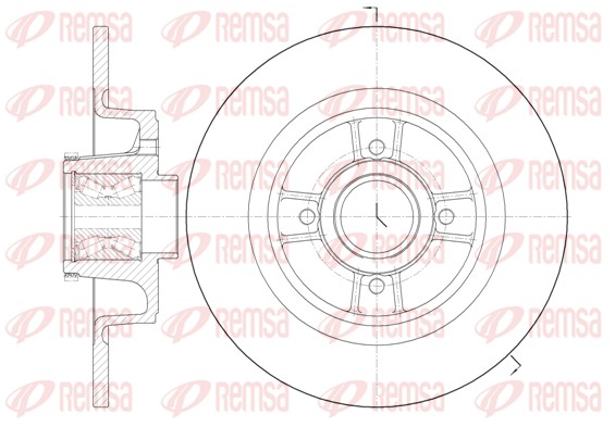 Brake Disc (6698.20)