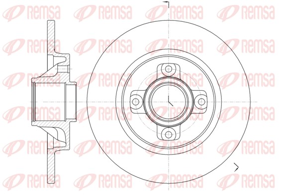 Brake Disc (61058.00)