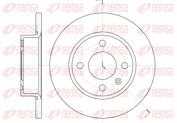 Brake Disc (6425.00)