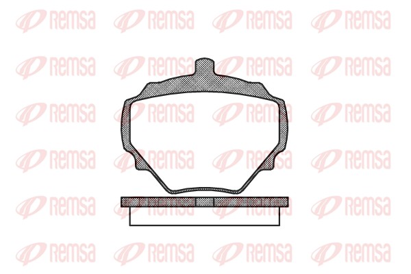 Brake Pad Set, disc brake (0052.00)