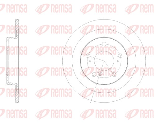 Brake Disc (62100.00)