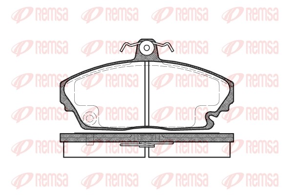 Brake Pad Set, disc brake (0635.00)