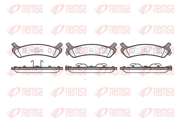 Brake Pad Set, disc brake (0359.00)