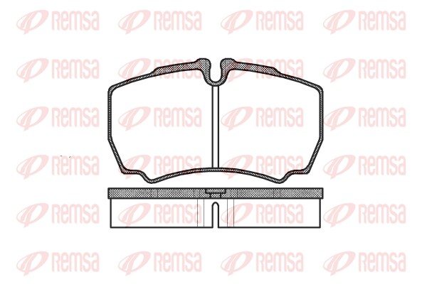 Brake Pad Set, disc brake (0849.00)