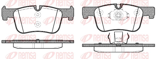 Brake Pad Set, disc brake (1478.00)
