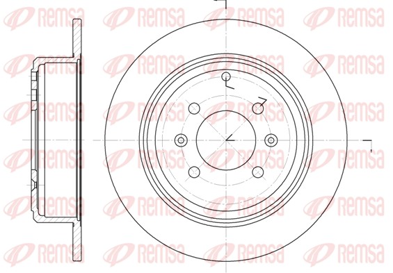 Brake Disc (6498.00)