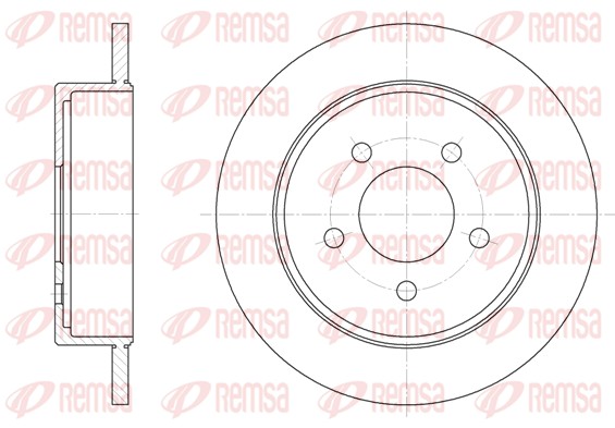 Brake Disc (61712.00)