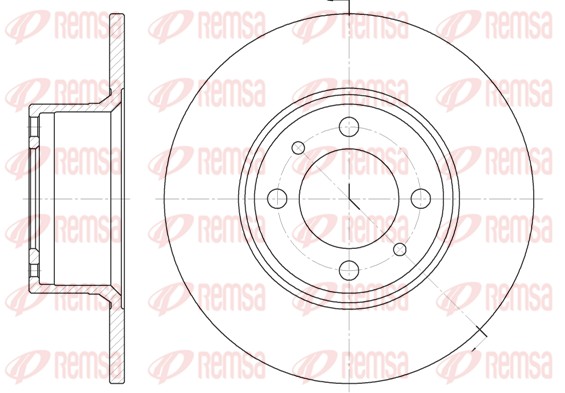 Brake Disc (6156.00)