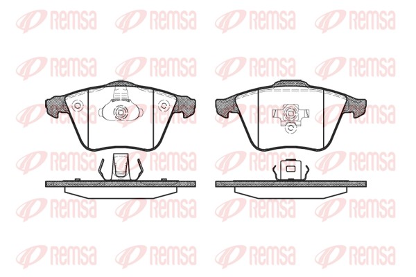 Brake Pad Set, disc brake (0964.20)