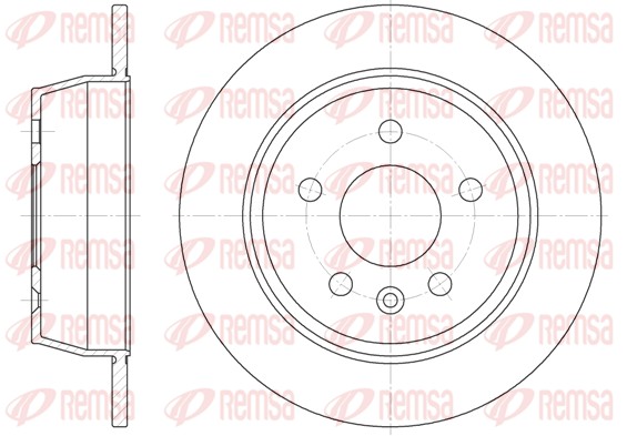 Brake Disc (6471.00)