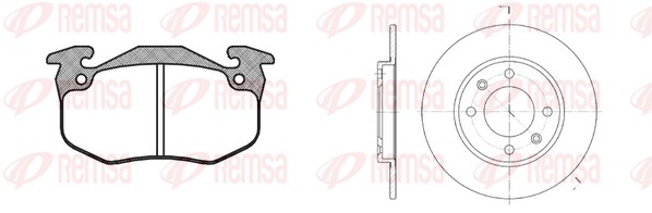 Brake Kit, disc brake (8144.02)