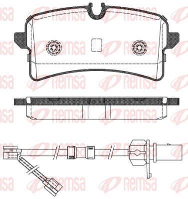 Brake Pad Set, disc brake (1505.02)