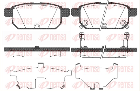 Brake Pad Set, disc brake (1471.02)