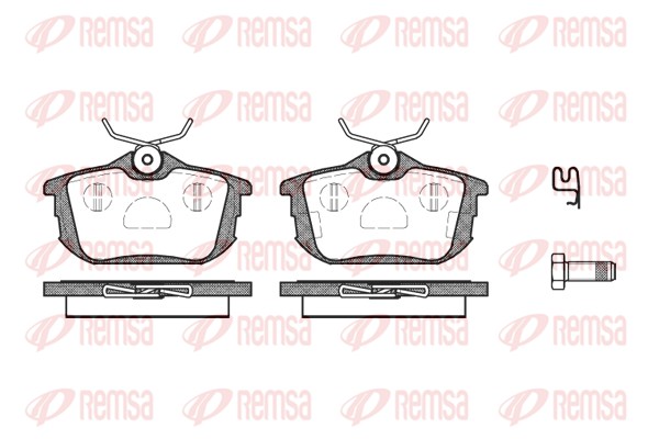 Brake Pad Set, disc brake (0605.02)