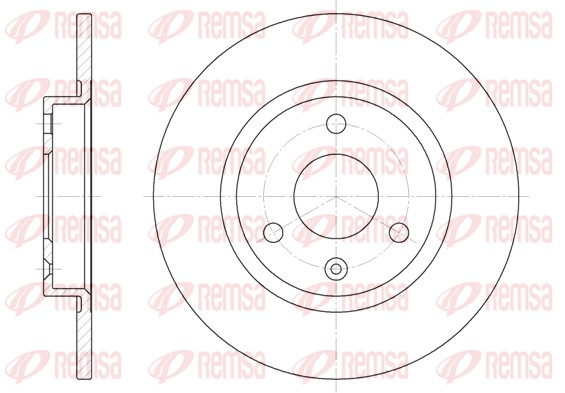 Brake Disc (6129.00)