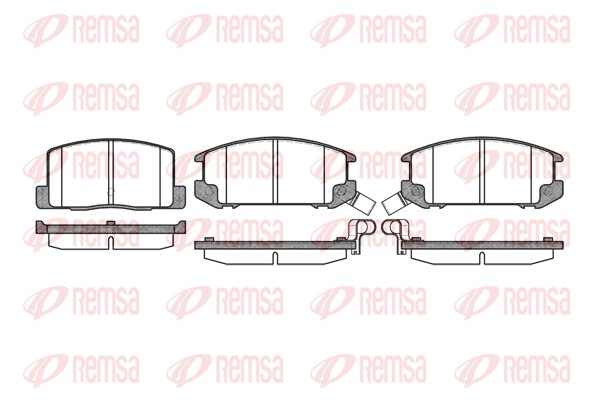 Brake Pad Set, disc brake (0201.12)