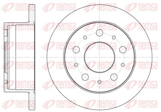 Brake Disc (6741.00)