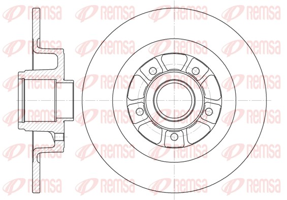 Brake Disc (6613.00)