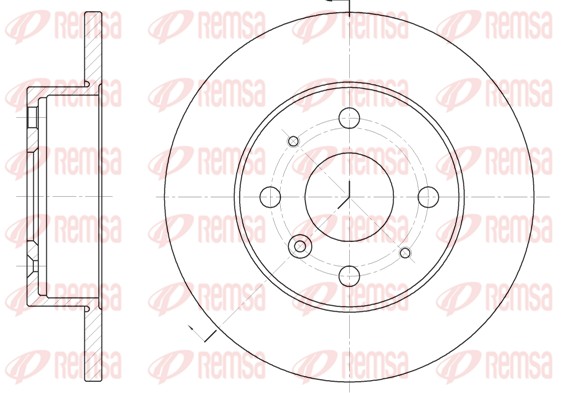 Brake Disc (6363.00)