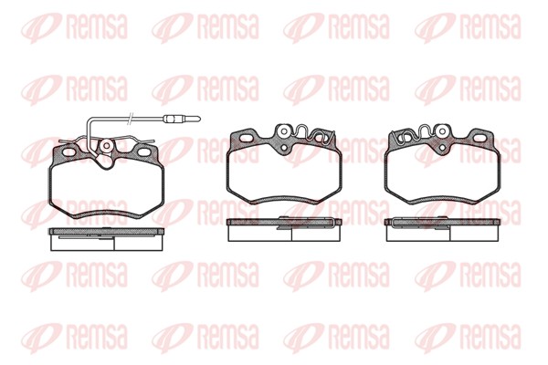 Brake Pad Set, disc brake (0170.12)