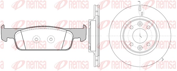 Brake Kit, disc brake (81540.00)