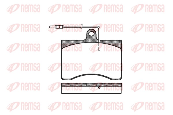 Brake Pad Set, disc brake (0090.04)
