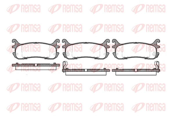 Brake Pad Set, disc brake (0479.02)