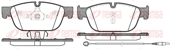 Brake Pad Set, disc brake (1451.01)
