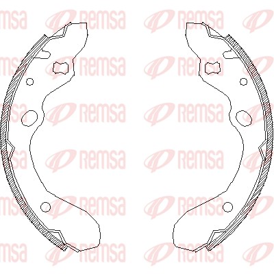 Brake Shoe (4643.00)