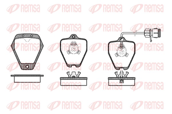 Brake Pad Set, disc brake (0508.12)