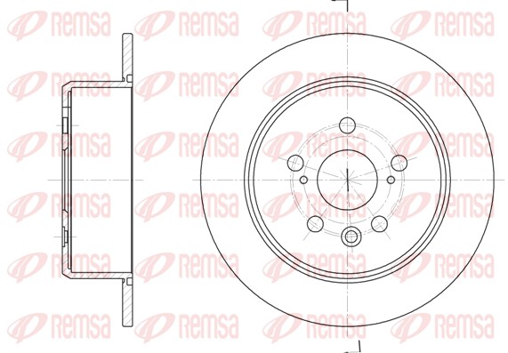 Brake Disc (61934.00)