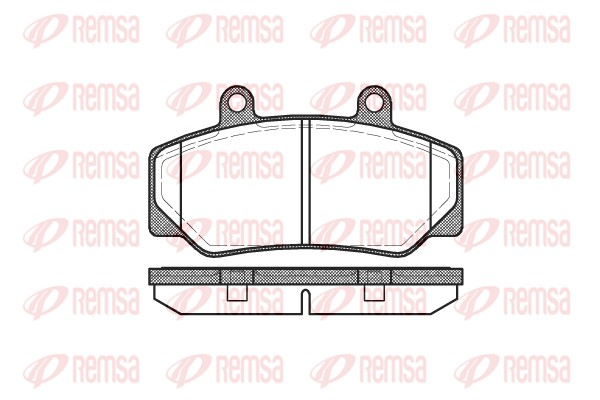 Brake Pad Set, disc brake (0176.20)