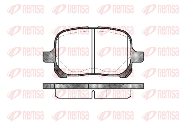 Brake Pad Set, disc brake (0621.00)