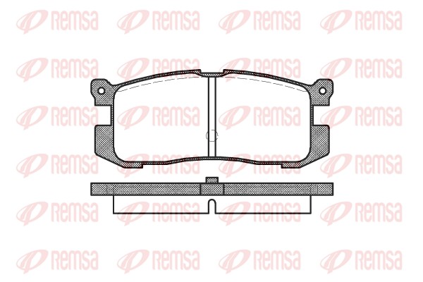 Brake Pad Set, disc brake (0272.00)