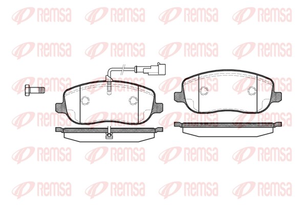 Brake Pad Set, disc brake (0879.31)