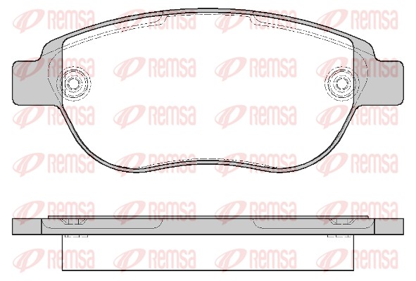 Brake Pad Set, disc brake (0841.00)