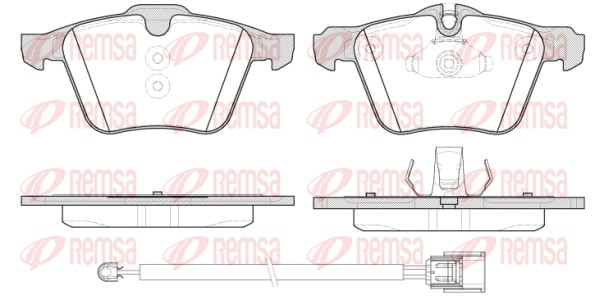 Brake Pad Set, disc brake (1217.02)