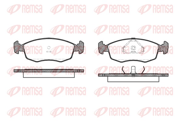 Brake Pad Set, disc brake (0172.00)
