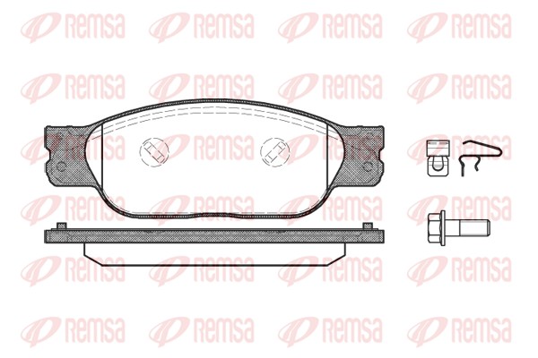 Brake Pad Set, disc brake (0731.10)