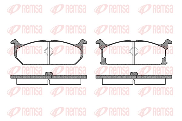 Brake Pad Set, disc brake (0194.00)