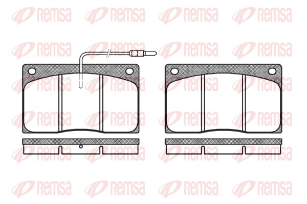 Brake Pad Set, disc brake (0044.02)