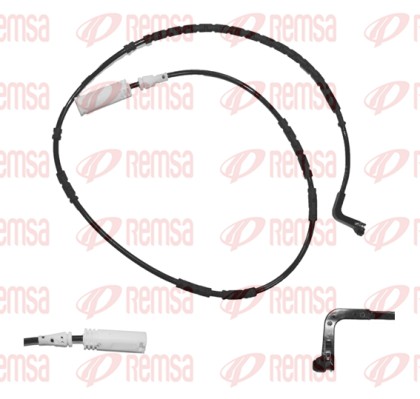 Warning Contact, brake pad wear (001112)