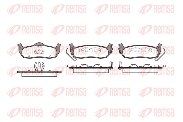 Brake Pad Set, disc brake (1106.02)